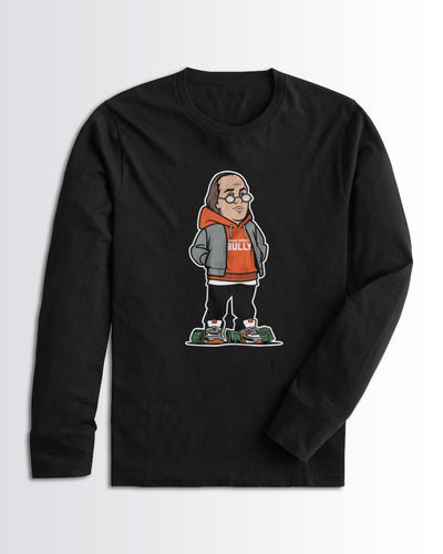 Ben Franklin Flyers Long Sleeve - Flyers, Long Sleeve - Philly Sports Shirts