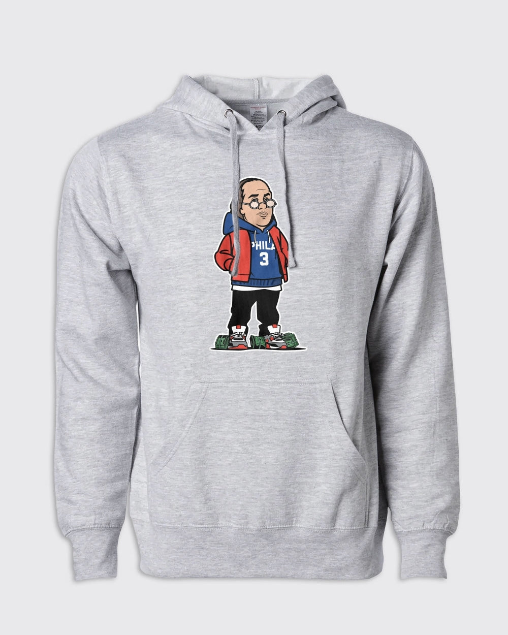 Ben Franklin Sixers Hoodie - 76ers, Hoodies - Philly Sports Shirts