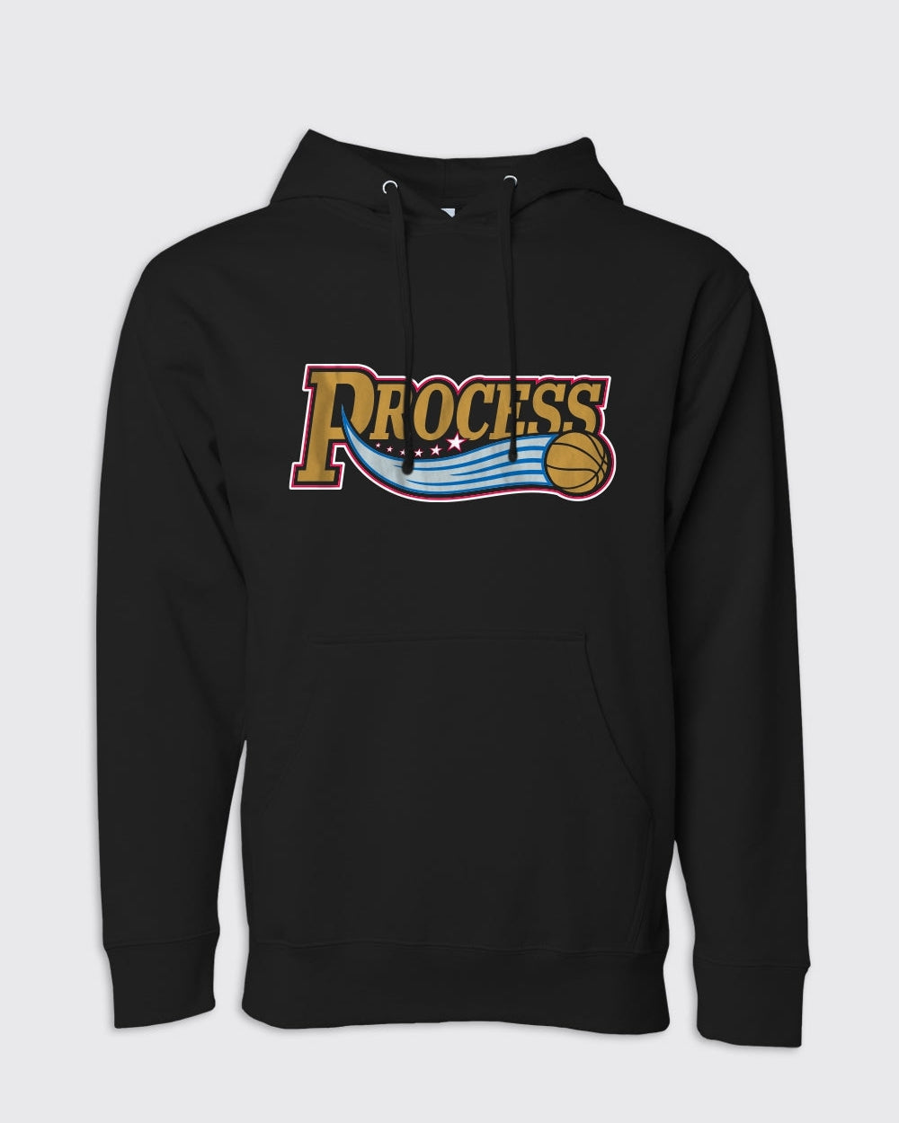 Trust The Process Logo Hoodie - 76ers, Hoodies - Philly Sports Shirts
