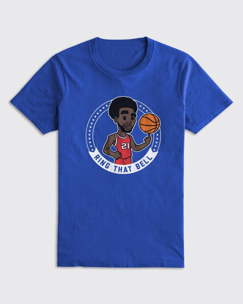 Ring The Bell T-Shirt | Philadelphia 76ers Sixers Inspired | phillygoat White / 3XL